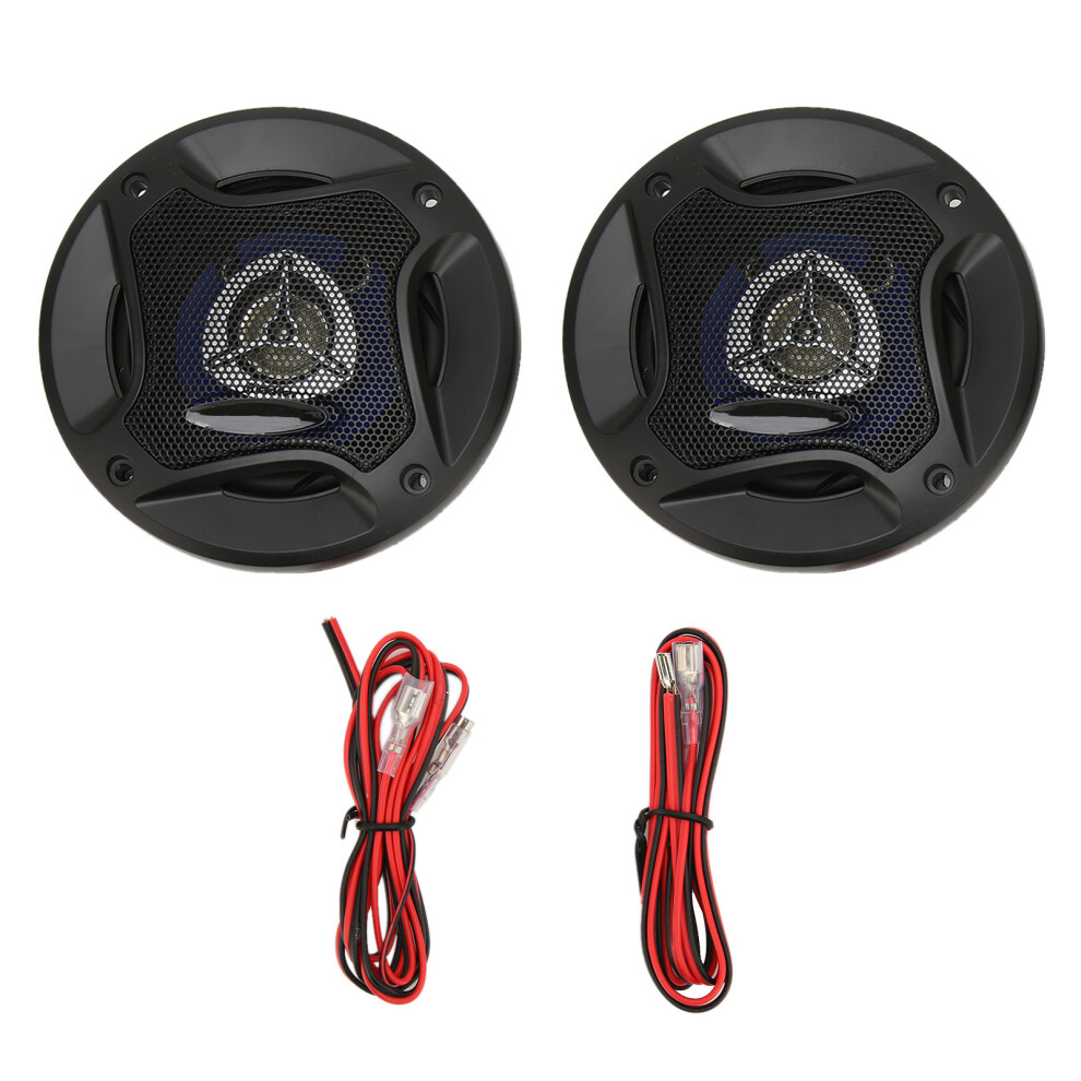 2 Pcs 4in Car Speakers HiFi Sound 280W Full