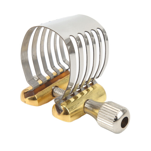 Pince de bec de saxophone en acier inoxydable, réglable par vis 1