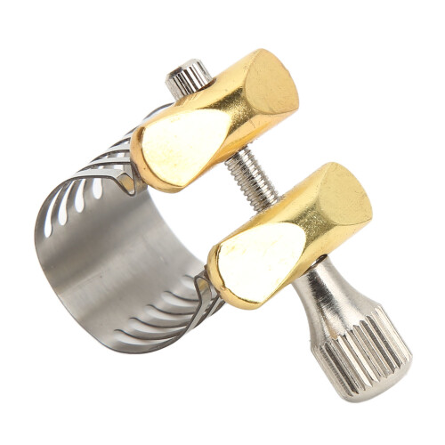Pince de bec de saxophone en acier inoxydable, réglable par vis 2