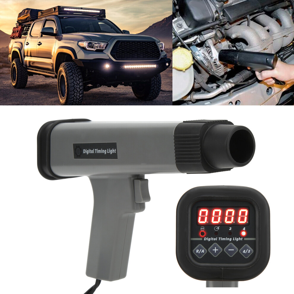 Digital Inductive Timing For Car Motorcycle Marine 12V Ignition Light 9381342297848
