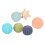 1052 Palla sensoriale 6 pezzi – Multicolore Dimensioni: assortite 15