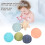 1052 Palla sensoriale 6 pezzi – Multicolore Dimensioni: assortite 5