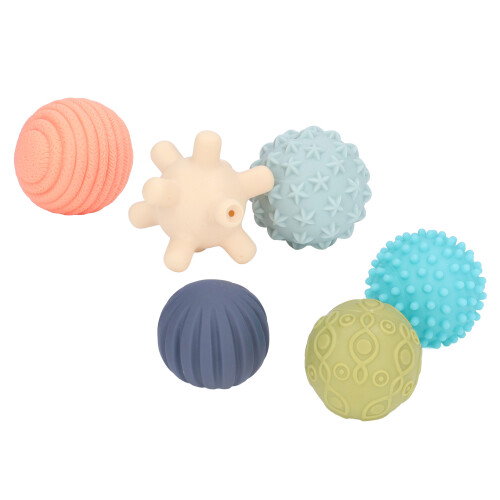 1052 Palla sensoriale 6 pezzi – Multicolore Dimensioni: assortite 2