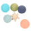1052 Palla sensoriale 6 pezzi – Multicolore Dimensioni: assortite 12