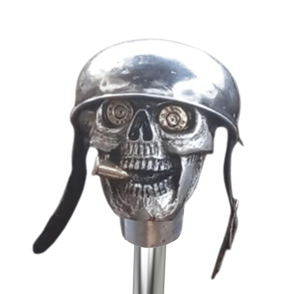 Car Skull Gear Shift Knob - Unique Soldier Grip For Manual And Automatic Cars, Trucks, Suvs, Resin Design Black 6482260693859