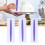3Pcs Cake Icing Spatula Frosting Scraper Comb Edge 9