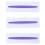 3Pcs Cake Icing Spatula Frosting Scraper Comb Edge 7