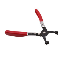 Car Clamp Pliers Hose Clamp Pliers for Coolant Hose Pipe Clips with Thicker Handle for Enhanced Strength and Comfort, Straight Color