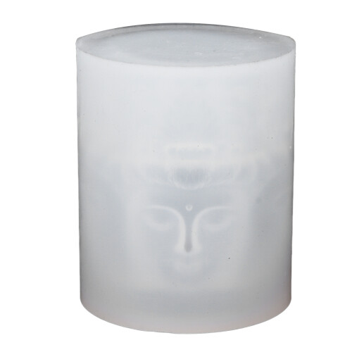 Molde de vela de silicona de Buda de cuatro caras 5.7-7.9oz 1