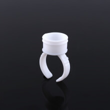 100pcs Disposable Glue Ring Pallet Holder for