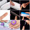 French Dip Powder Tray Set Manicure Nail File and 14