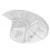 100PCS Triangular Cake Collar Transparent Mousse 4