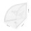 100PCS Triangular Cake Collar Transparent Mousse 14