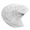100PCS Triangular Cake Collar Transparent Mousse 7