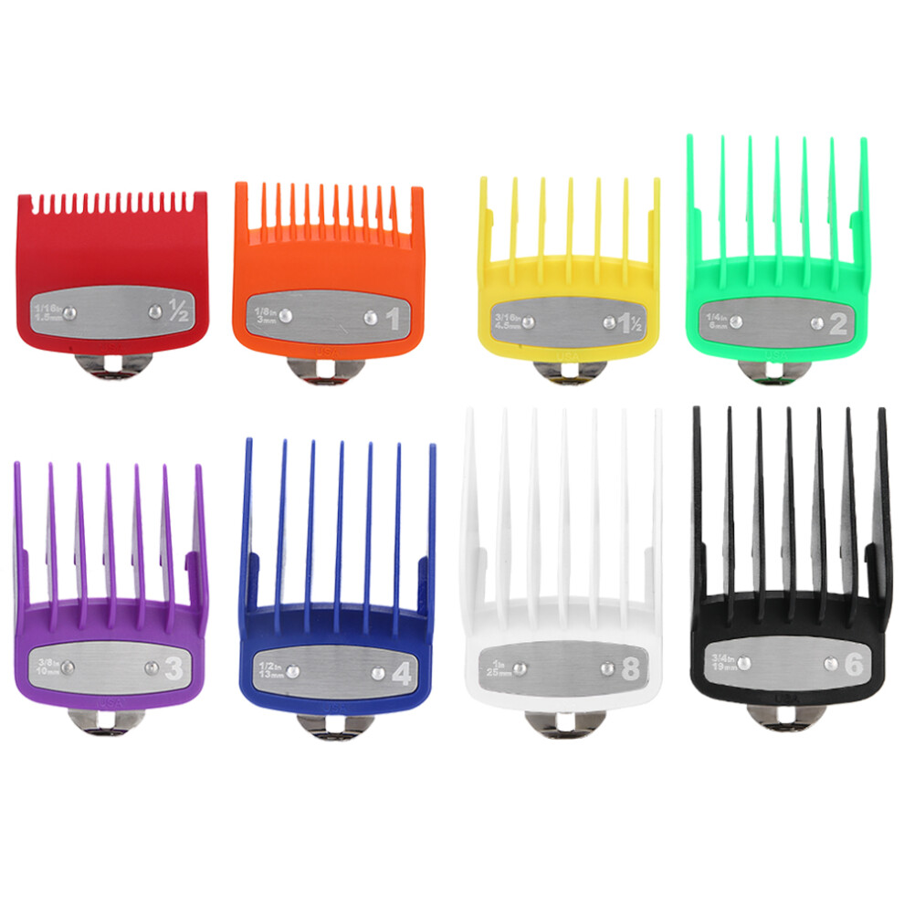 8pcs Limit Comb Haircut Positioning Comb