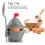 Egg Cup with Egg Spoon Detachable Cartoon 7