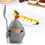 Egg Cup with Egg Spoon Detachable Cartoon 4
