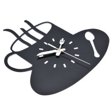 Orologio da parete in acrilico silenzioso senza cornice 3D tazza da caffè
