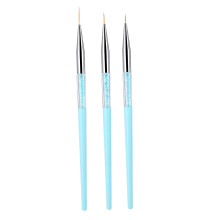 3pcs Nail Art Dotting Liner Brush UV Gel Painting