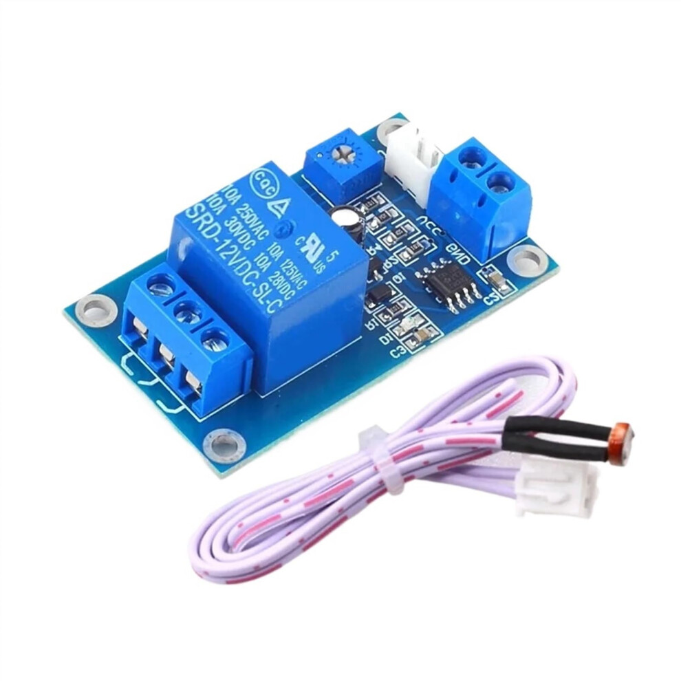 Xh-M131 Light Control Switch Relay Module 5V 12V 24V 10A Photoresistor Sensor For Automatic Brightness Detection 6947110204598