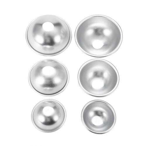 Handmade Aluminium Alloy Bath Bomb Molds Fizzy 1