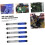 Desoldering Pump 10pcs Pack Aluminum Alloy Frame Solder Removal Tool Left/Right Hand Compatible 2