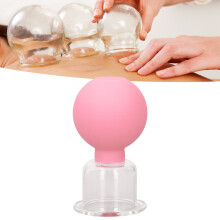 Coppette facciali in silicone rosa No4 55-78 g vuoto