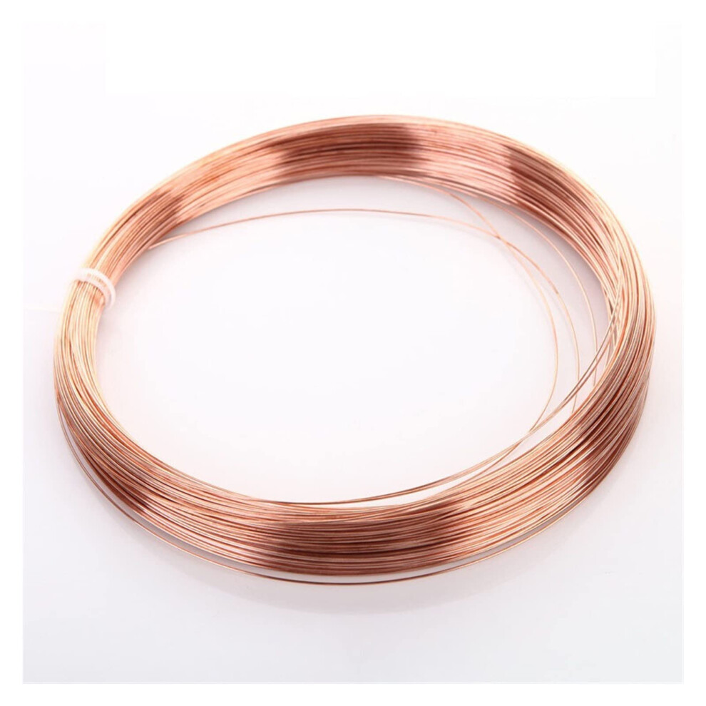 Copper Wire T2 Red Copper Line Bare Wire 0.2-5Mm Diameter Available In 1/2/5M Lengths For Electrical Projects 6482260695198