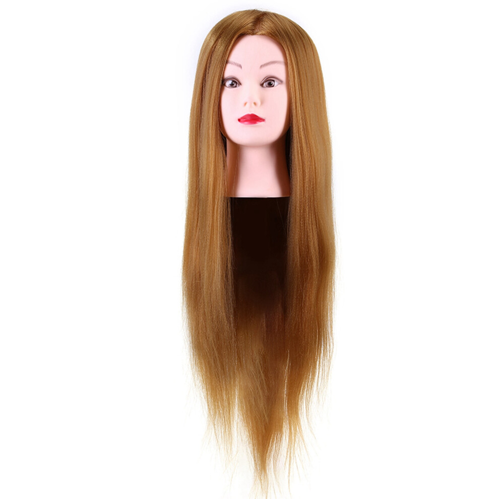Unisex 40% Real Human Hair Mannequin Head Hairdresser