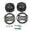 2Pcs Car Coaxial Loudspeaker 400W High and Low 1