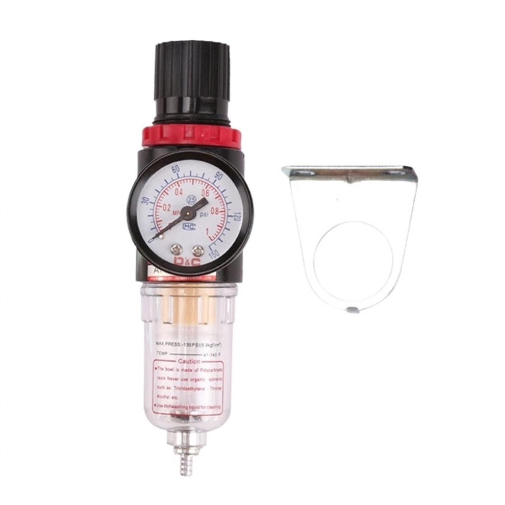 Afr-2000 1/4 Inch Pneumatic Filter Regulator Air Treatment Unit With Pressure Switch And Gauge For Compressor 8Mm Fitting 6482260695310