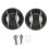 2Pcs Car Coaxial Loudspeaker 650W High and Low 1
