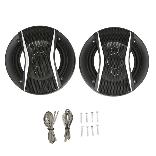 2Pcs Car Coaxial Loudspeaker 650W High and Low