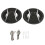 2Pcs Car Coaxial Loudspeaker 650W High and Low 2