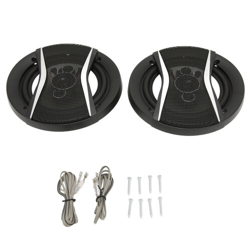 2Pcs Car Coaxial Loudspeaker 650W High and Low 1