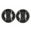 2Pcs Car Coaxial Loudspeaker 650W High and Low 8