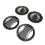 2Pcs Car Coaxial Loudspeaker 650W High and Low 4