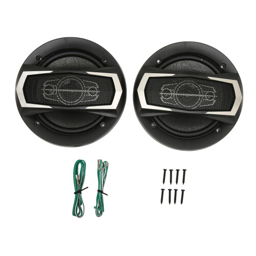 2Pcs Car Loudspeaker 600W High and Low Sound