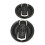 2Pcs Car Loudspeaker 600W High and Low Sound 4