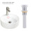 G1 1/4" Brass Bathroom Basin Sink Pop Up Drain 7