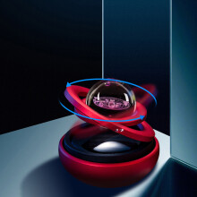 Solar Galaxy Car Perfume Pendant | Aluminum Alloy Aromatherapy Diffuser