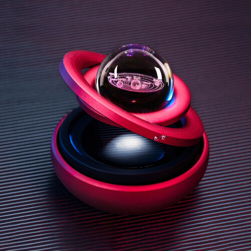 Solar Galaxy Car Perfume Pendant | Aluminum Alloy Aromatherapy Diffuser 1