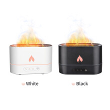 Humidificador con llama simulada 250mL 17x10.8x8cm blanco