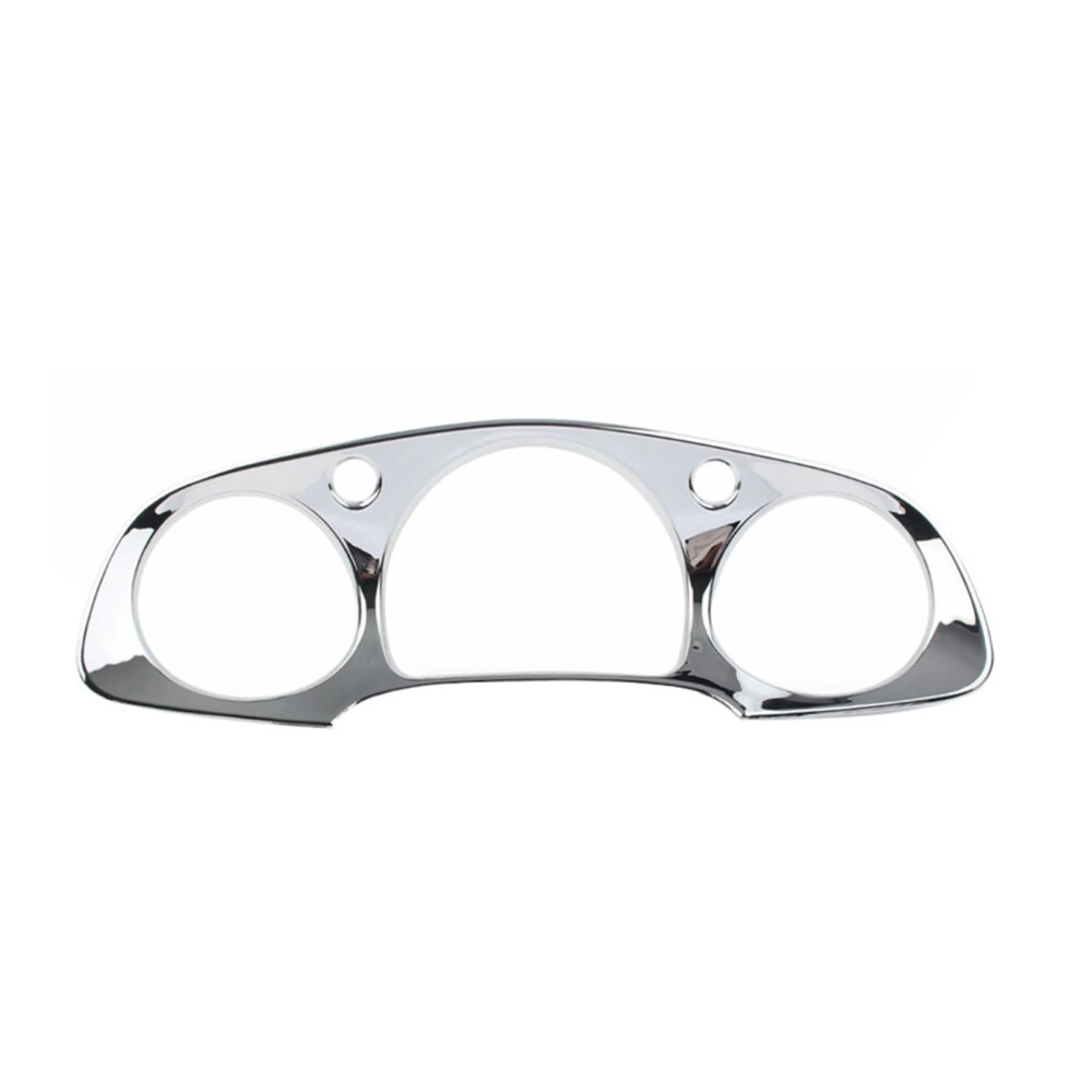 Gauge Bezel Chrome Motorcycle Dashboard Instrument Decoration Frame For Honda Goldwing Gl1800 2001-2011 Tachometer Speedometer 6276012511092