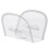 100Pcs Cake Edge Wrap Semicircle Transparent Cake 8