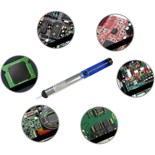 10pcs Soldering Pump Desoldering Kit for Electronics Repair Tools, Plastic Material, 5-10mm Size, Handheld Design 2
