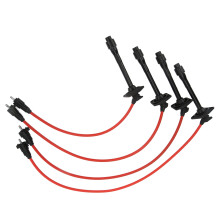 4er-Set Zündkerzenkabelsatz Zündkabel-Kit 90919‑22400 Ersatz für Camry Solara L4 2,2 L