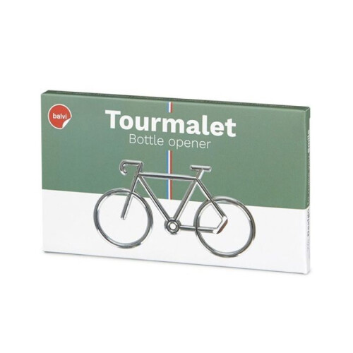 Décapsuleur - Balvi - Tourmalet - Métal - Argenté - Design vélo 2