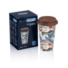 Thermos de voyage - DE'LONGHI - DLSC067 - Isolation thermique - Acier inoxydable - Bleu