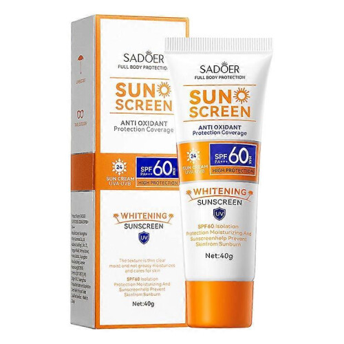 SADOER Isolation Sunscreen Anti Sweat Refreshing Non greasy Sunscreen